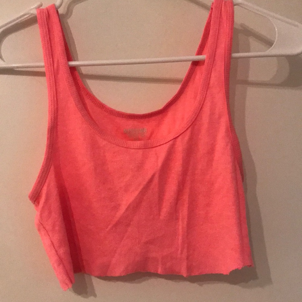 Hot pink Mossimo crop top